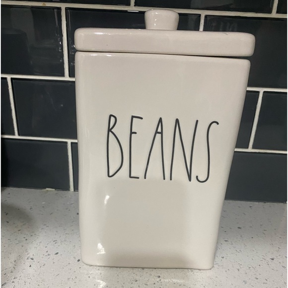 Rae Dunn Kitchen Rae Dunn Beans Canister Poshmark